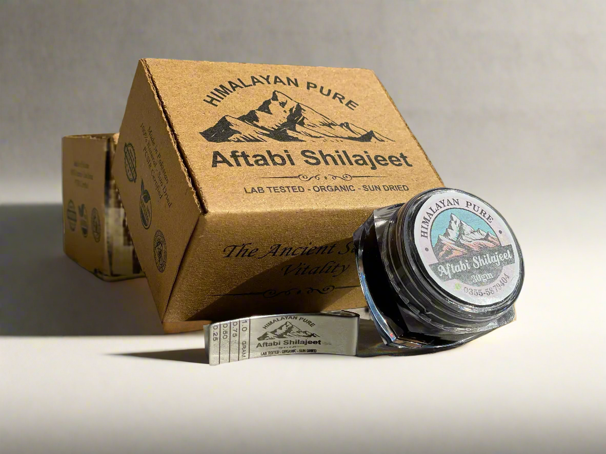 Aftabi Shilajit (سلاجيت) Resin 30𝐠 | 100% Pure & Lab-Tested